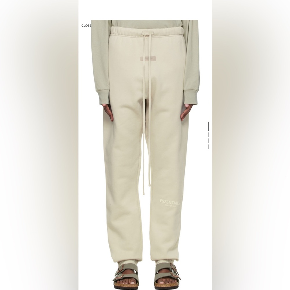 Essentials Cream Sweatpants